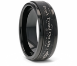 Don't Tread on Me Ring with Spinning Center 