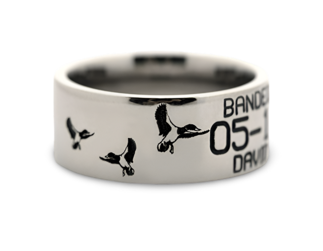 Banded Together Ring - Duck Band 10mm | Camo Ever After