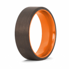 Carbon Fiber Ring with Colored Aluminum Sleeve 