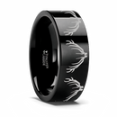 Elk Antler Print Ring