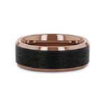 espresso tungsten ring