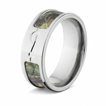 Mossy Oak Camo Fish Hook Ring 
