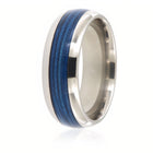 Fishing Line Ring - Blue 