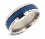 Fishing Line Ring - Blue 
