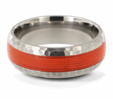 Fishing Line Ring - Orange 