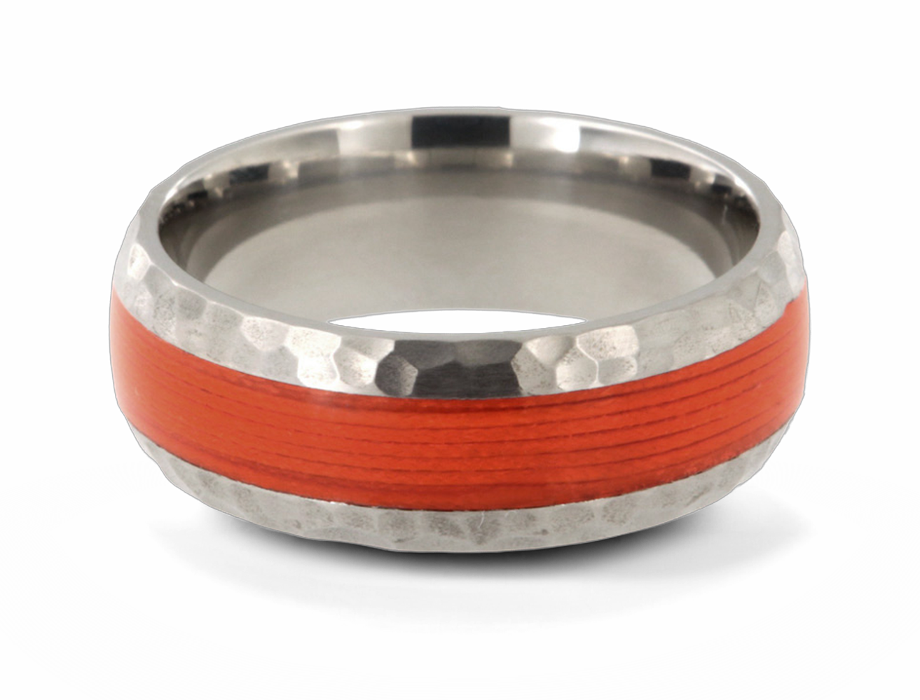 Fishing Line Ring - Orange 