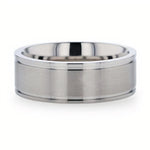 Flat Satin Finish Titanium Ring - Camo Ever After