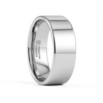 Flat Tungsten Band - 4mm to 12mm 