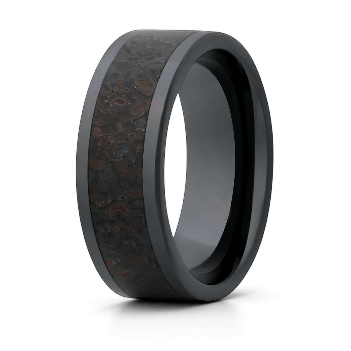 Gray Dinosaur Bone Ring