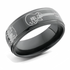 Guitar Ring - Zirconium 8mm 