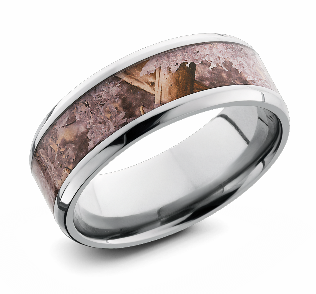 King's Desert Camo Ring - 8mm Titanium 