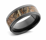 King's Field Camo Ring - Zirconium 9mm 