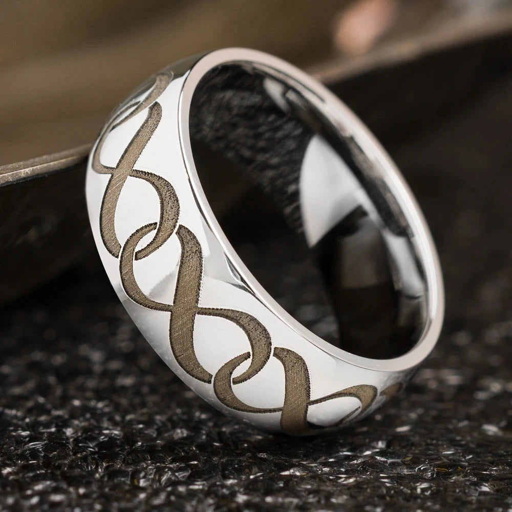 Locking Infinity Ring – 8mm 