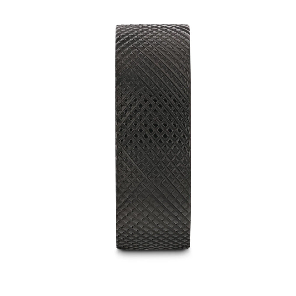 Knurled Ring in Black Titanium 