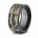 Mossy Oak Break Up Infinity Black Camo Ring - 10mm 