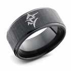 Marlin Fishing Ring - Zirconium 10mm 