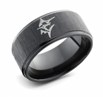 Marlin Fishing Ring - Zirconium 10mm 