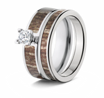 Mossy Oak Bottomland Camo Bridal Set for Her 