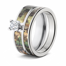 Mossy Oak New Breakup Camo Ring Set for Her 