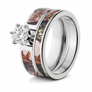Mossy Oak Pink Breakup Camo Ring Set 