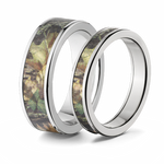 Mossy Oak His and Hers Matching Ring Set 