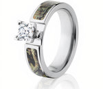 Mossy Oak Engagement Rings -  Break Up Infinity 6mm - Camo Ever After