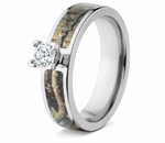 Mossy Oak Engagement Rings -  Break Up Infinity 6mm - Camo Ever After