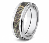 Mossy Oak New Breakup Ring - 8mm Tapered 