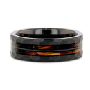 Charred Whiskey Barrel & Guitar String -  8mm 