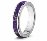 Realtree AP Purple Camo Ring  - Titanium 5mm 