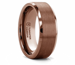 espresso beveled ring