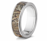 Realtree Max 4 Camo Ring - Titanium 7mm 