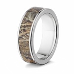 Realtree Max 4 Camo Ring - Titanium 7mm 