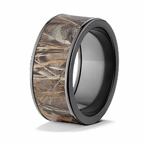 Realtree Max 4 Camouflage Ring - Zirconium 10mm 