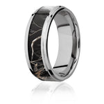 Realtree AP Black Camo Wedding Band 