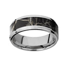 Realtree AP Black Camo Wedding Band 