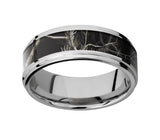 Realtree AP Black Camo Wedding Band 