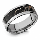 Realtree AP Black Camo Wedding Band 