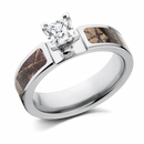 Realtree AP Camo Engagement Ring - 1ct Stone 