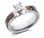 Realtree AP Camo Engagement Ring - 1ct Stone 