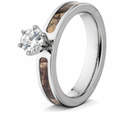 Realtree AP Camo Engagement Ring 4mm - 1/2Ct 