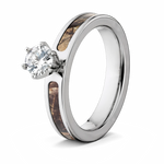 Realtree AP Camo Engagement Ring 4mm - 1/2Ct 