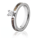 Realtree AP Camo Engagement Ring 4mm - 1/2Ct 