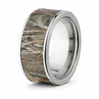 Realtree Max 4 Camo Ring - Titanium 10mm 