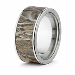 Realtree Max 4 Camo Ring - Titanium 10mm 