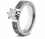 Realtree Timber Camo Engagement Ring - 6mm 1CT 