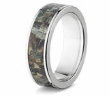 Realtree Timber Camo Ring  - Titanium 7mm 