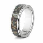 Realtree Timber Camo Ring  - Titanium 7mm 
