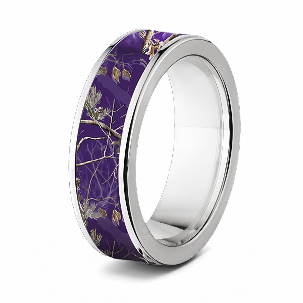 Realtree AP Purple Camo Ring  - 7mm 