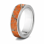Realtree Orange Camo Ring - 7mm 